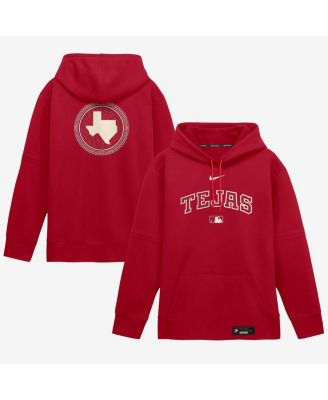 Men's Red Texas Rangers 2026 City Connect Authentic Collection Therma-FIT Hoodie