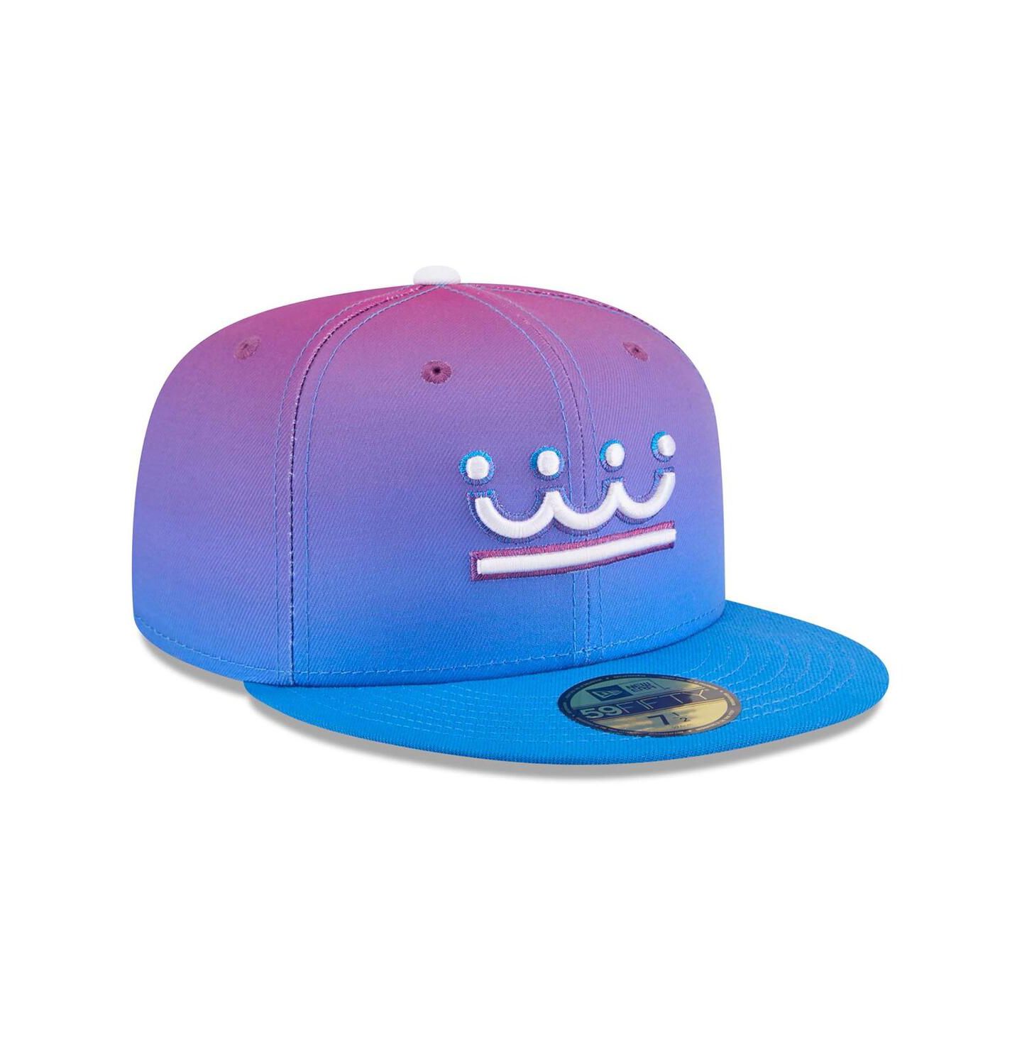 Мужская кепка New Era Black Kansas City Royals 2026 City Connect 59FIFTY Fitted Hat — фото 4
