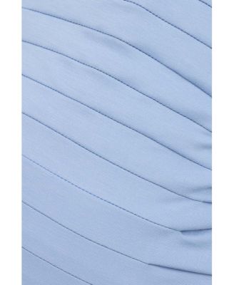 Women's Sleeveless Ruched Maxi Dress