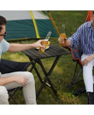 Folding Camping Table Aluminum Portable Picnic Cooking Beach Hiking Travel Fishing BBQ Indoor Outdoor Camp