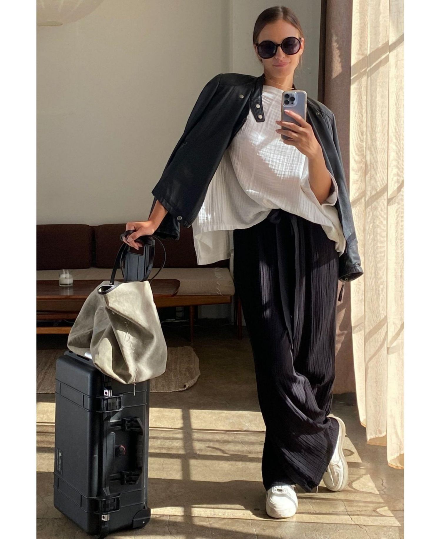 Women's Ocean+Main Gauze Palazzo Pant
