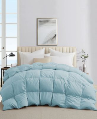 300 Thread Count Cotton All-Season Goose Feather Comforter, King