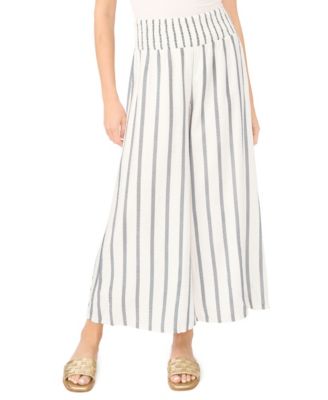 Women's Cropped Wide-Leg Pants