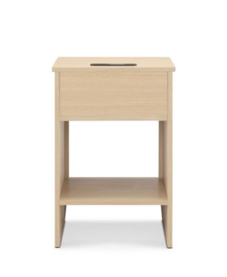 Lennox 23.75" Wood Square Accent Table