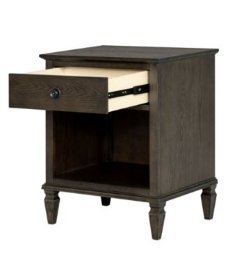 Victoria 24" One-Drawer Wood Nightstand