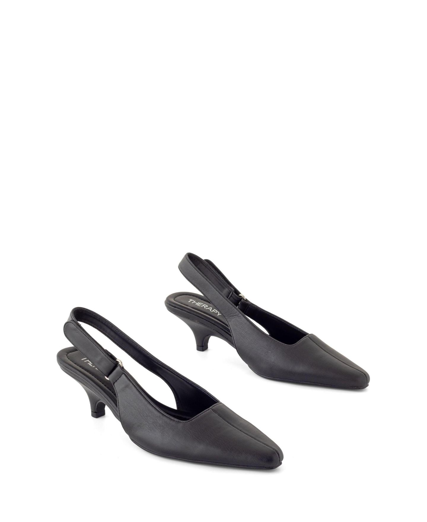 Женские туфли Therapy Australia Newark Pointed-Toe Slingback Heel, цвет: Чёрный — фото 4