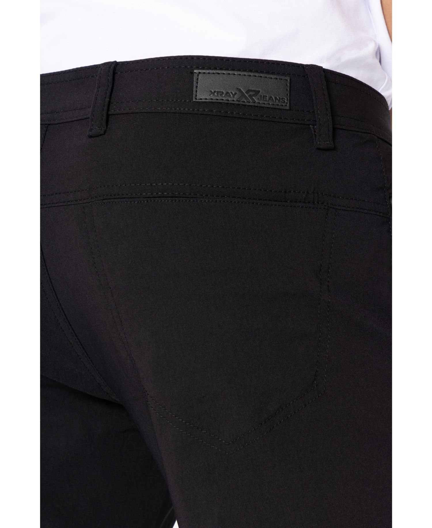 Men's Trouser Slit Patch Pocket Nylon Pants