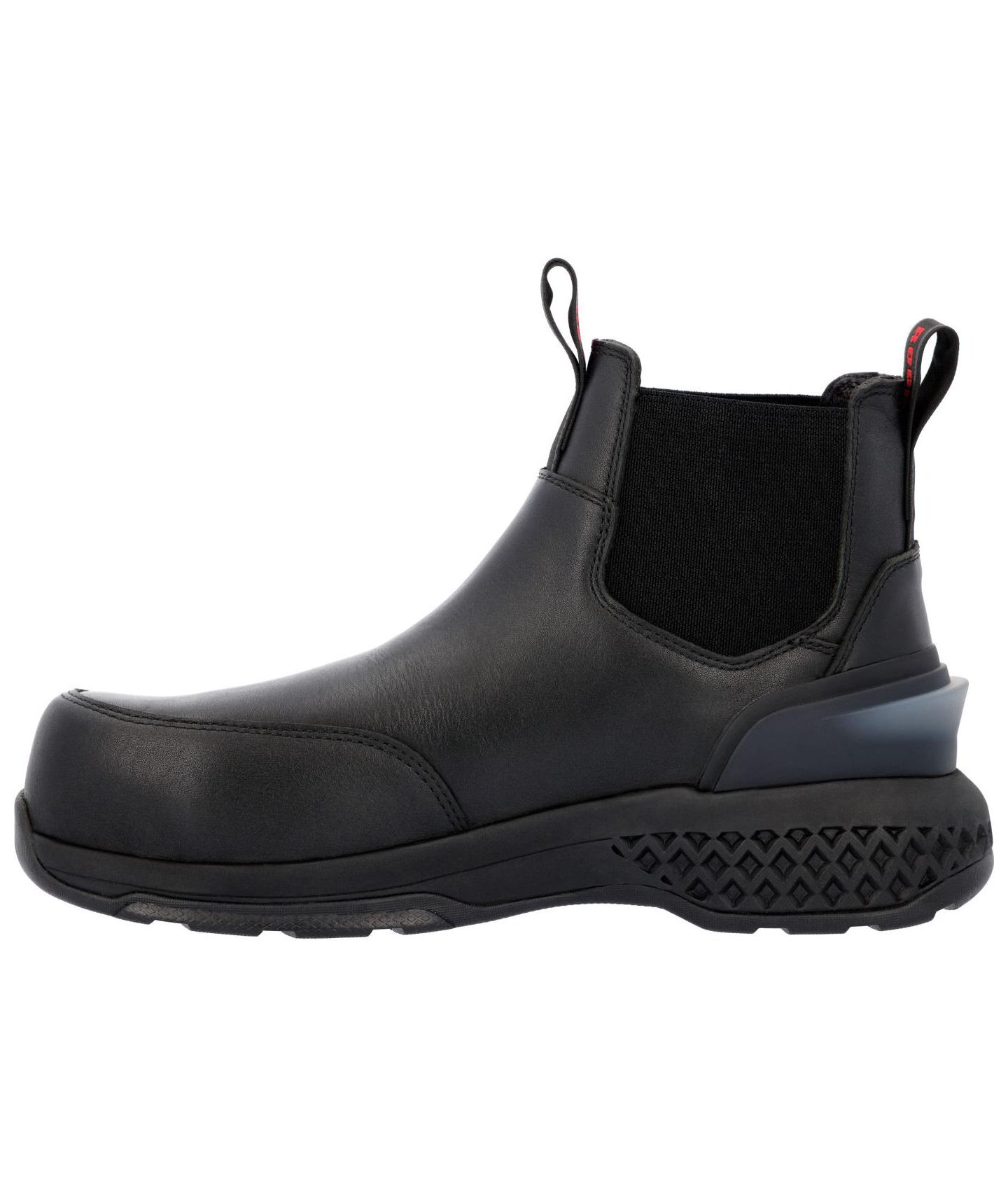 Мужские ботинки ROCKY Code Station Slip-On Composite Toe Boot, цвет: Чёрный — фото 6