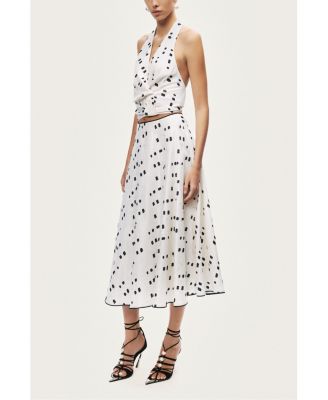 Women's Printed Halter Blouse