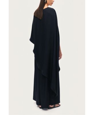 Women's Draped Cape Blouse