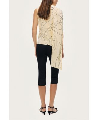 Women's Shawl Detail Blouse