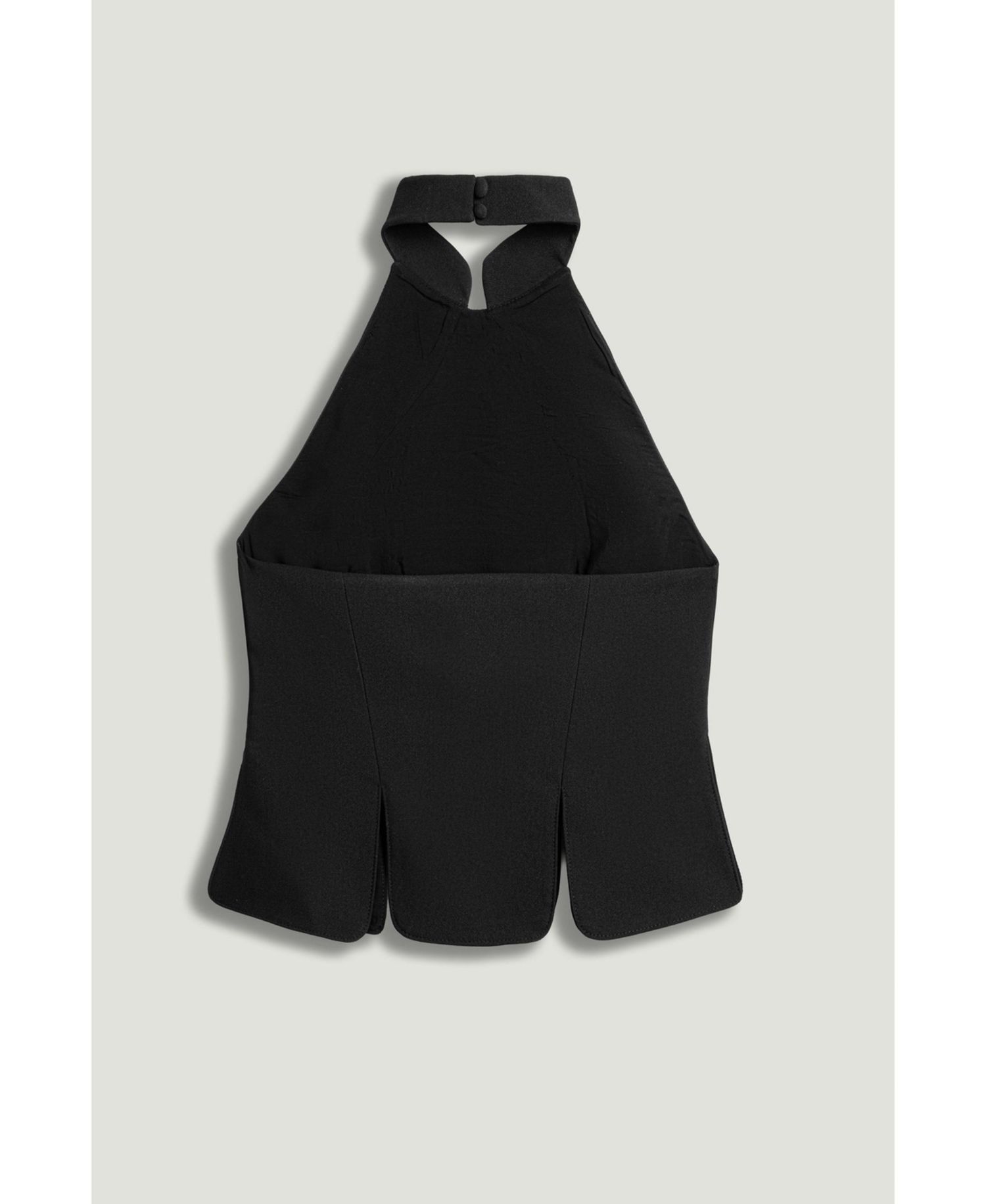 Women's Halter Neck Structured Top