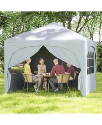 Pop Up Canopy Tent with 4 Removable Sidewalls
