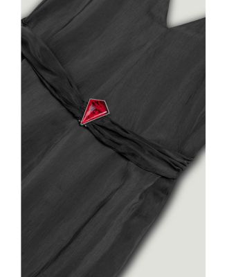 Women's V-Neck Spaghetti Strap Jumpsuit