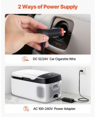 16 Quart Portable Car Freezer with App Control 60W for Camping