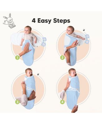 3pk Soothe Baby Swaddle, Organic Baby Swaddle Sleep Sacks, Newborn, Infant Swaddle Sack