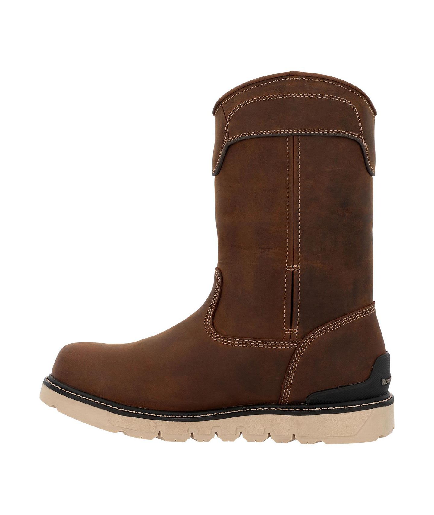 Мужские ботинки GEORGIA BOOT Carbon Flex Wedge 11inch Pull On Waterproof Work Boot, цвет: Коричневый — фото 7