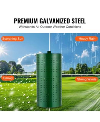 Dog Poop Trash Can 11.5 Gallon 50 Liner Bags Outdoor