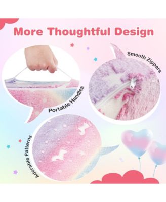 Modular Kids Play Couch Set Glow in the Dark with Portable Handles