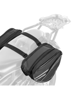 30L Motorcycle Saddlebags 15L Each Side with Waterproof Rain Cover