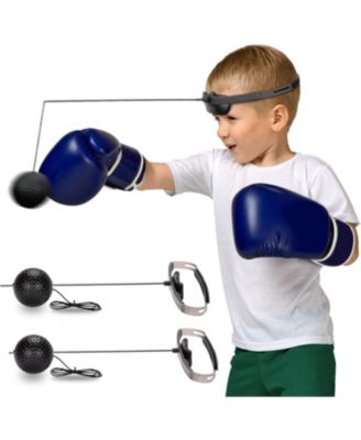 Boxing Reflex Ball MMA Boxing Equipment 2 Difficulty Levels Adjustable for Adults and Kids Agility Training Punching Speed