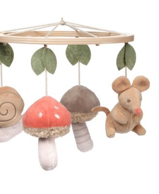 Mushroom Meadow Musical Baby Crib Mobile Soother Toy