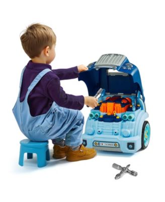 60 Piece Kids Engine Toy with Lights and Sounds, Ages 3+