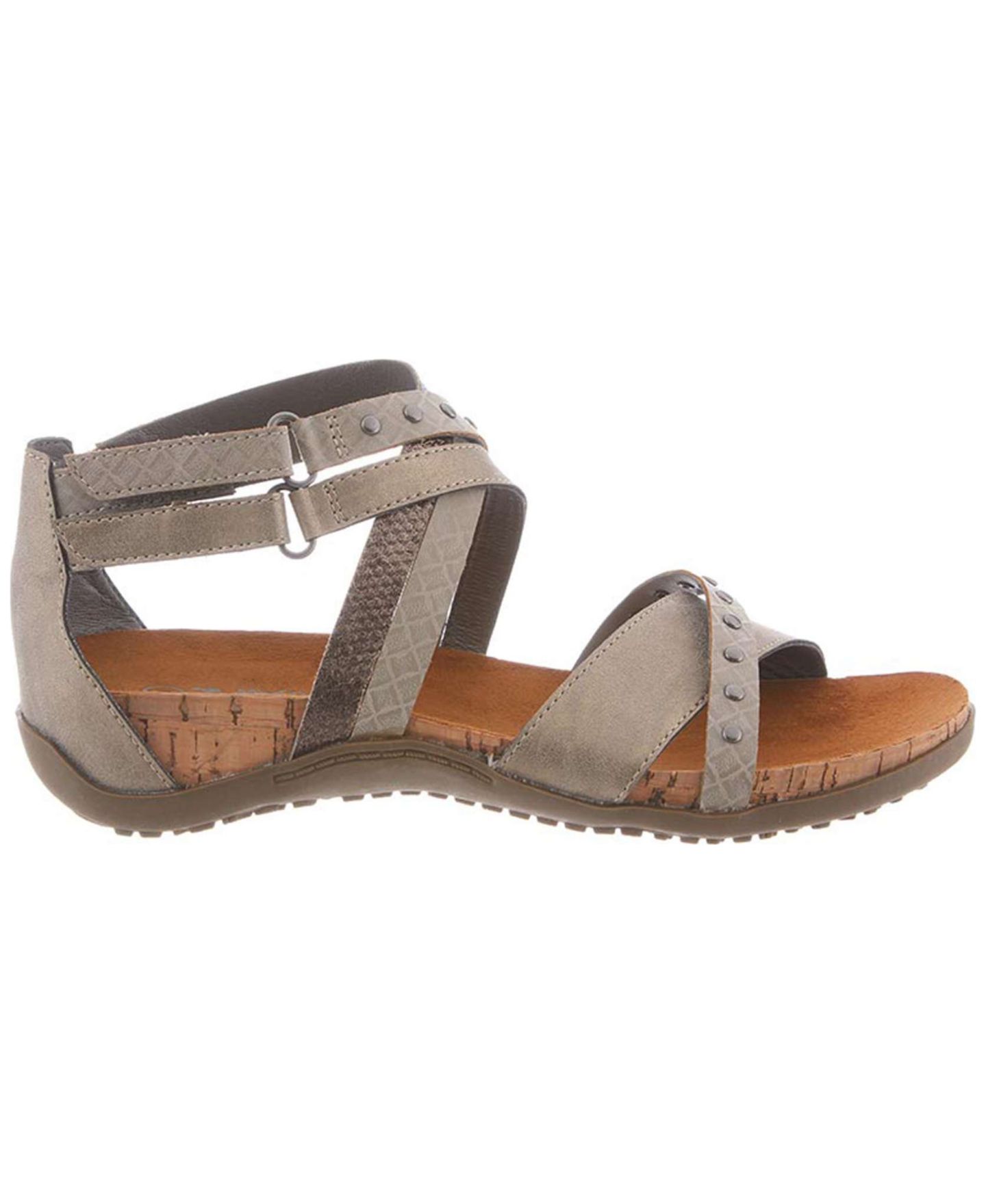 Женские сандалии Bearpaw Julianna II Round Toe, цвет: Оловянный — фото 2