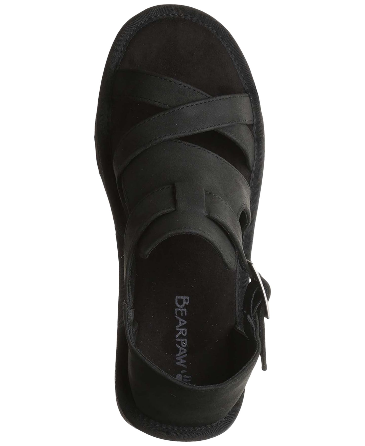Женские сандалии BEARPAW Pinnacle Round Toe, цвет: Чёрный — фото 4