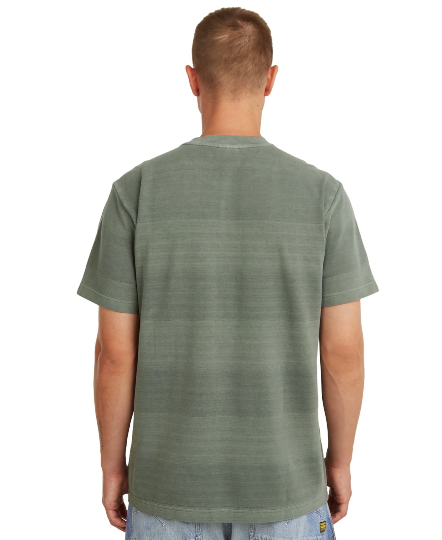 Men's Washed Jacquard T-Shirt