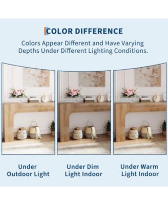 Long Console Table for Entryway,Slim Narrow Entrance Tables Farmhouse Wood Sofa Table Behind Couch for Entrance