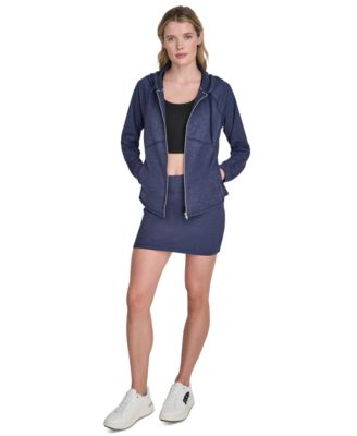 Women's Space-Dye Pull-On Bike Skort