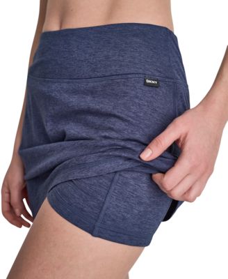 Women's Space-Dye Pull-On Bike Skort