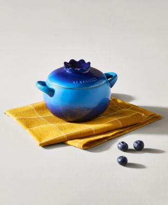 Le Creuset Stoneware 16 oz. Blueberry Mini Cocotte - Macy's