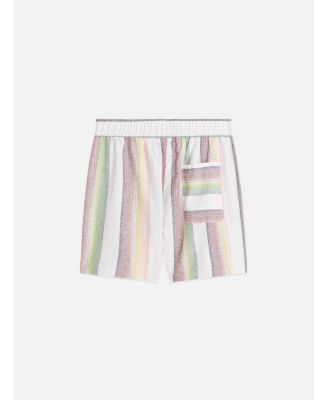 Women's Scotch and Soda Striped Elastic Waist Shorts