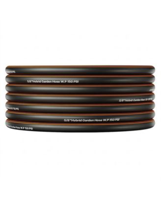 Garden Hose, 200 ft 5/8", Heavy Duty Hose with 10 Mode Nozzle for Gardening