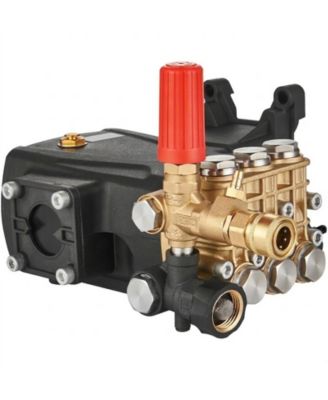 Pressure Washer Pump, 4400 PSI, 1" Shaft Triplex Plunger for Power Washers