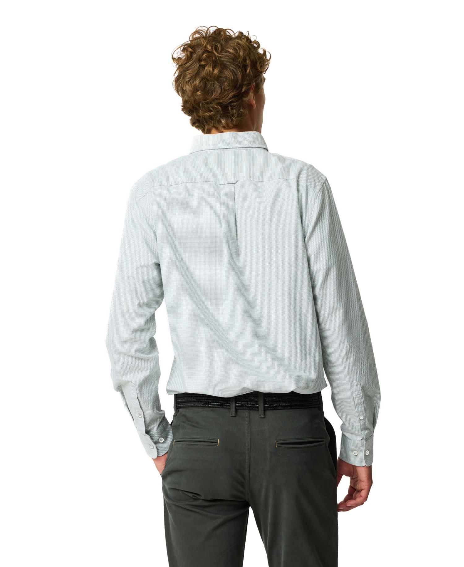 Men's Gunn Oxford Crossing Sport Fit Cotton Shirt