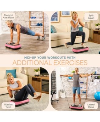 Waver Mini Vibration Plate Exercise Machine for Lymphatic Drainage - Compact Whole Body Vibrating Platform for Muscle Toning