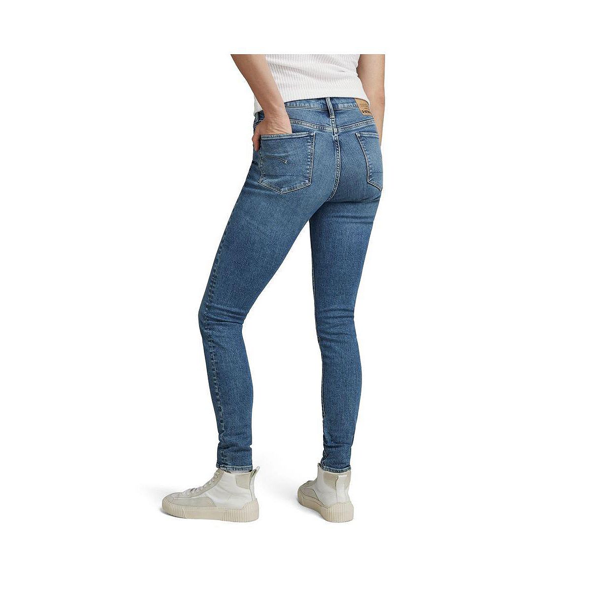 G-Star Women's 3301 Skinny Jeans view 2 — MAYCSS fashion products