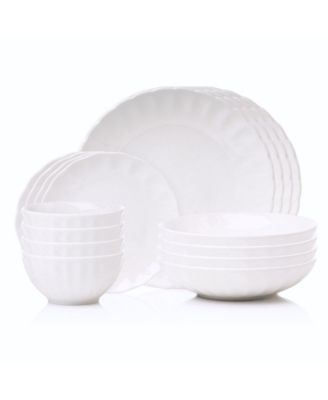 Viera Porcelain 16-Pc. Dinnerware Set, Service For 4