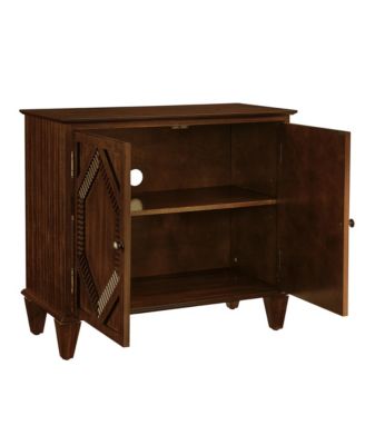33.6" Retro Wooden Sideboard Buffet Cabinet with Storage, Accent Display Cabinets, Media Console Credenza