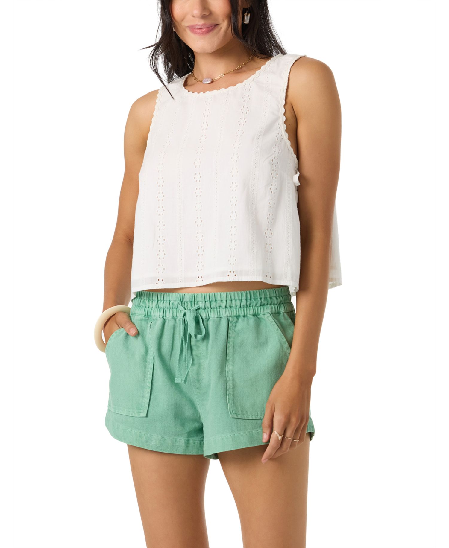Women's Cotton Athena Sleeveless Top