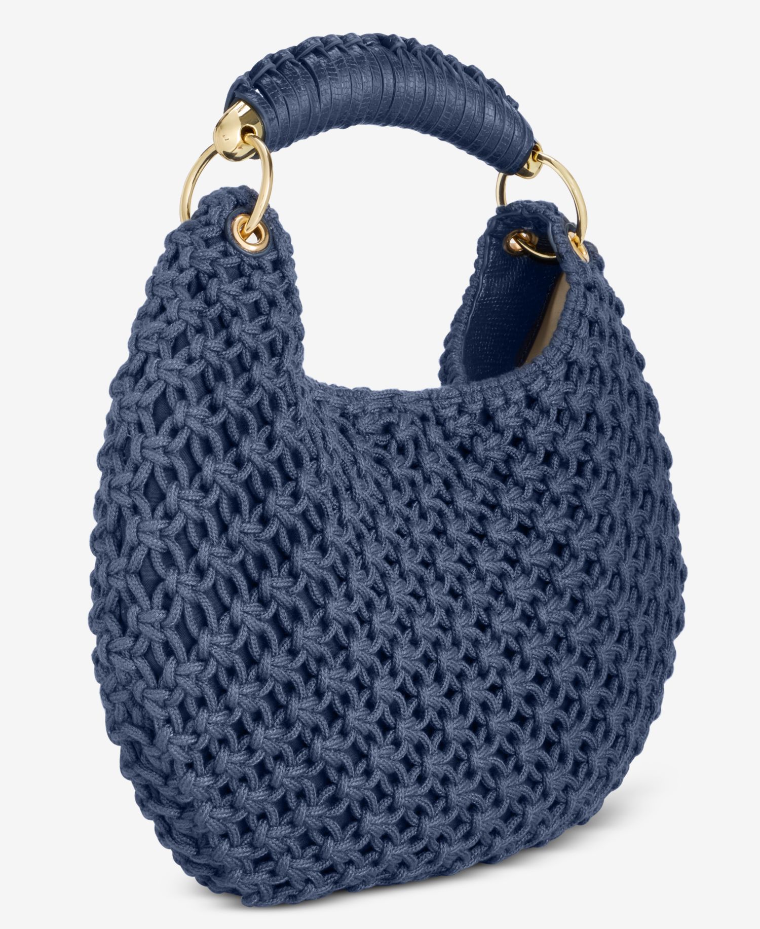 Eedenn Crochet Hobo Handbag with Small Wallet