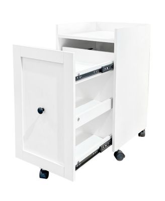 Sliding Pantry Snack Organizer with Wheels
