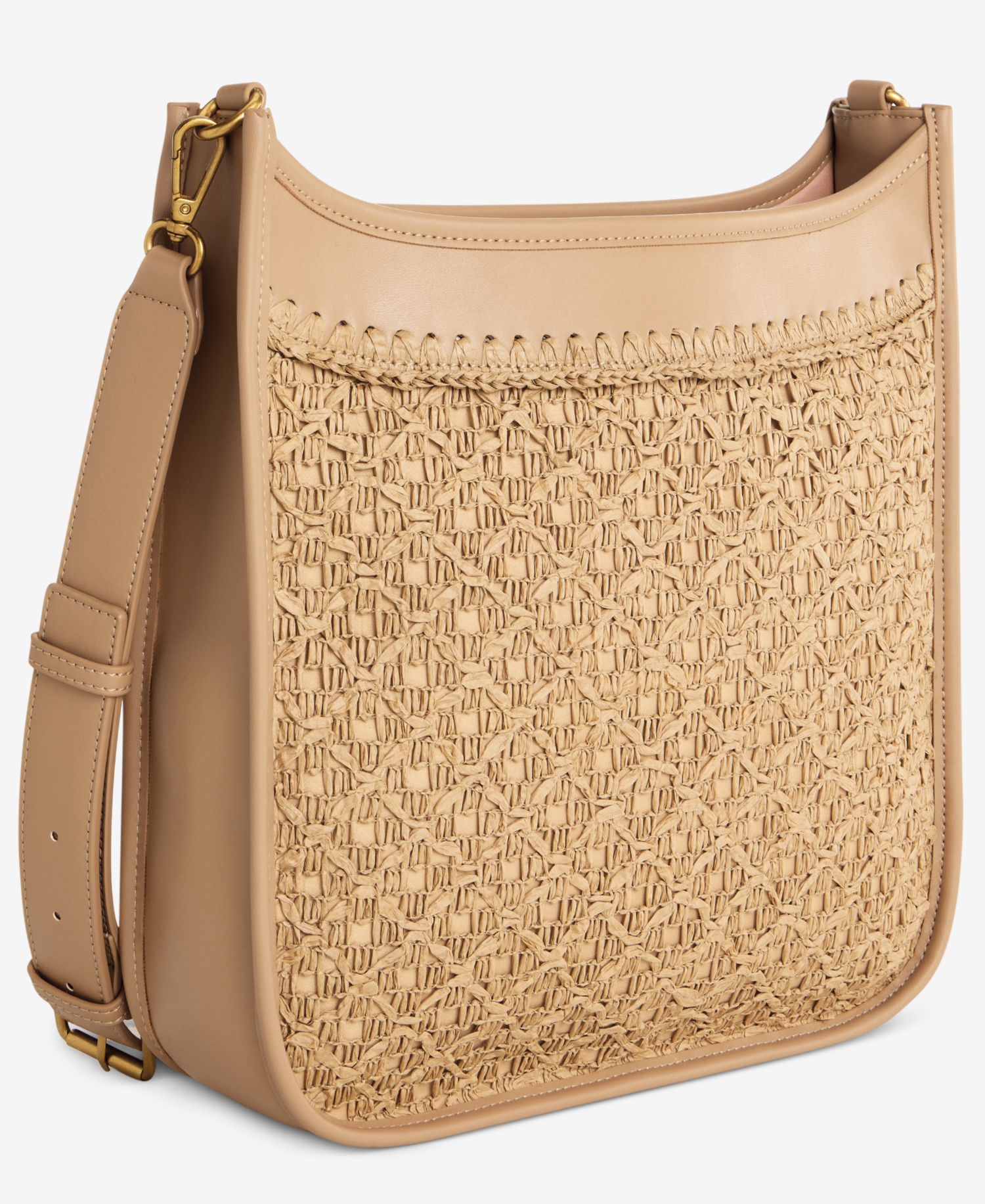 Crochet Straw Dip Crossbody
