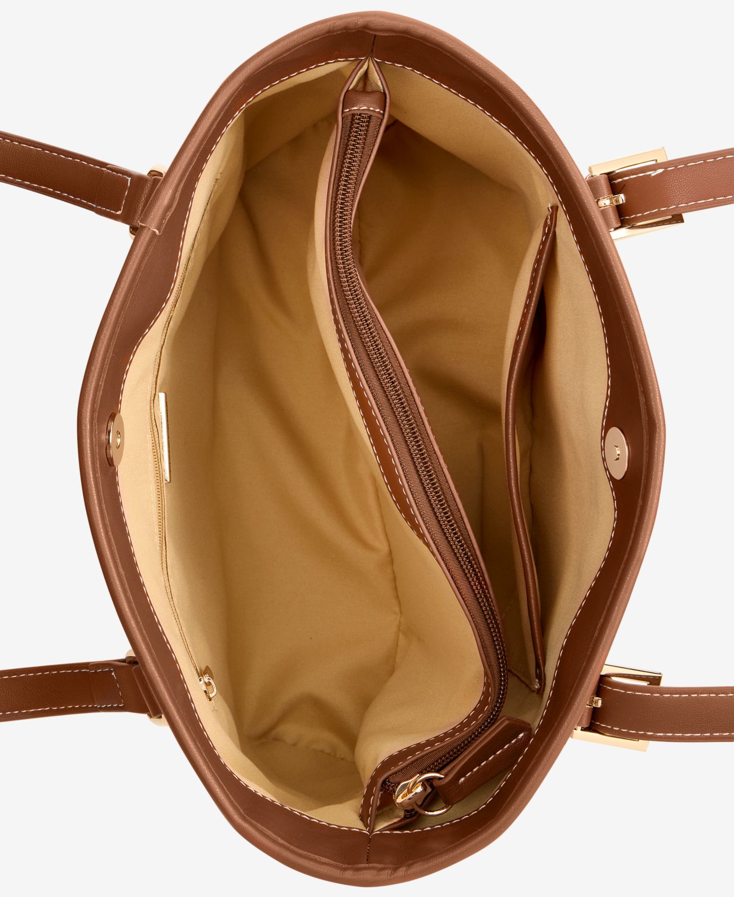 Linen Logo Tulip Tote
