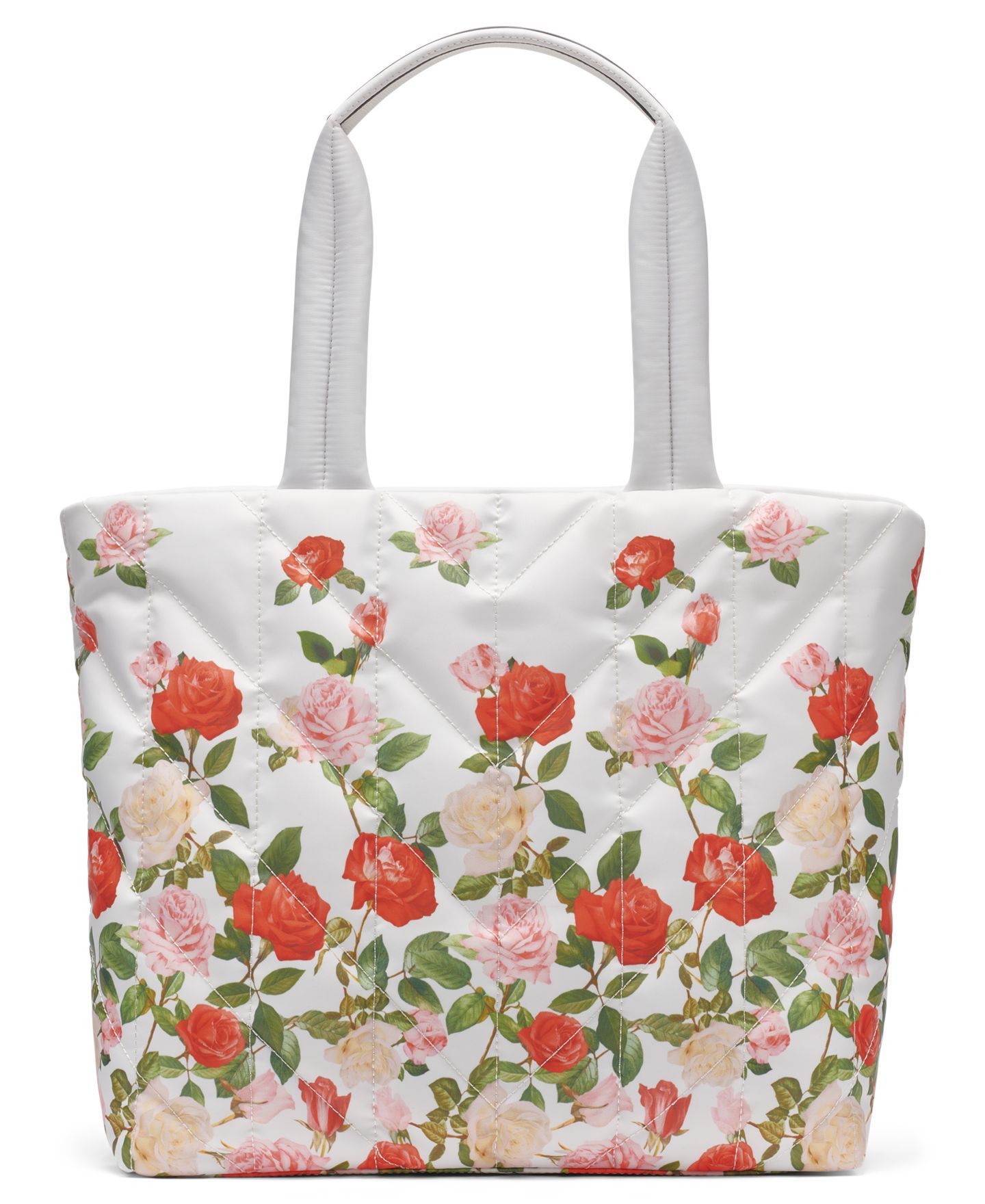 Женская сумка KARL LAGERFELD PARIS Voyage Large Tote Handbag, цвет: С принтом белый — фото 2