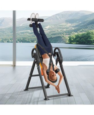 300 lbs Inversion Table Back Stretcher with Adjustable Protective Belt