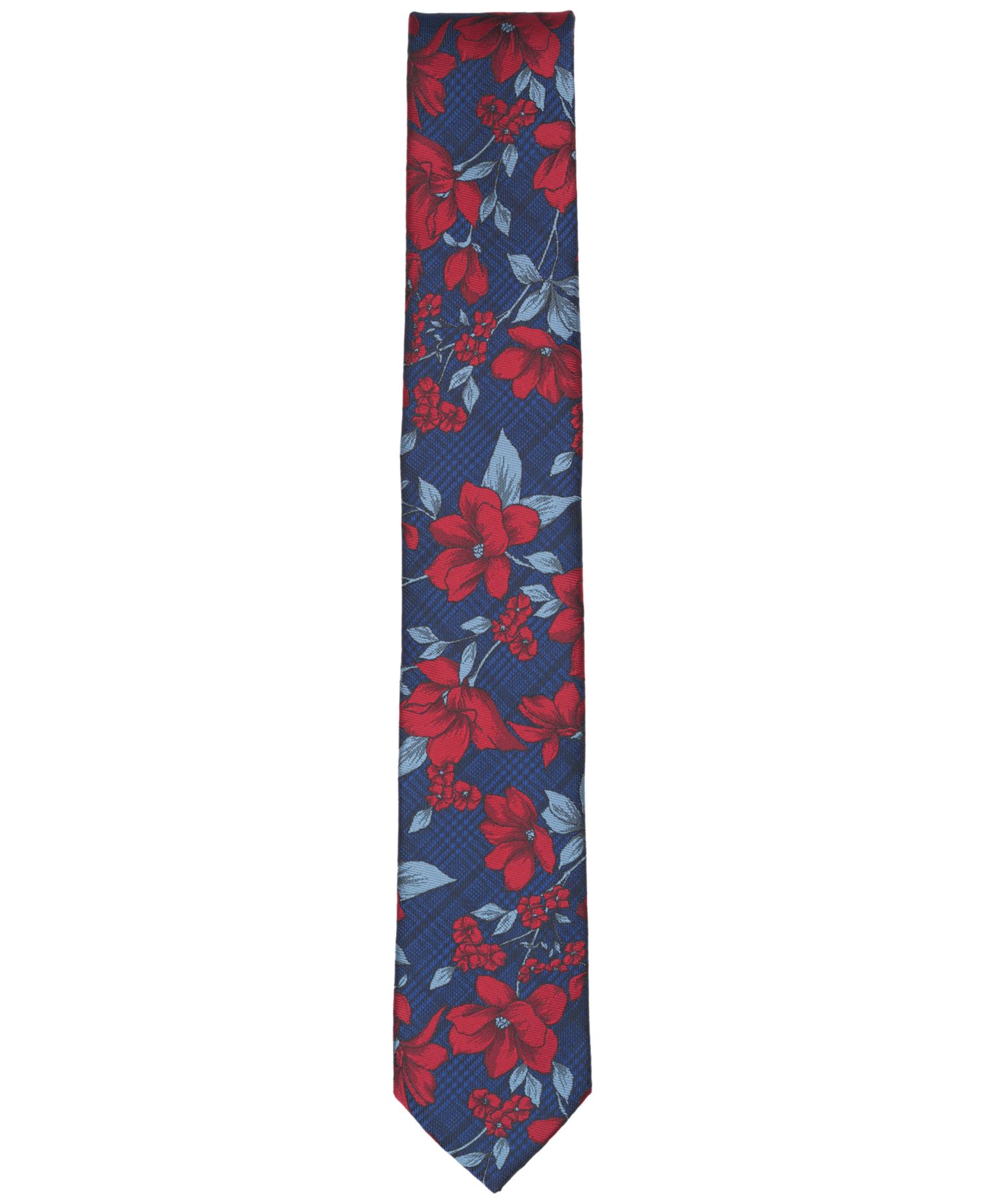 Men's Norris Floral Pattern Skinny Tie